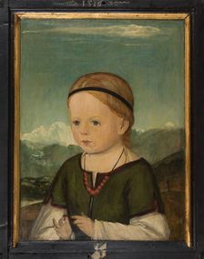 Portrait of Barbara Thenn (1513-1542), 1516. Creator: Wolf Huber