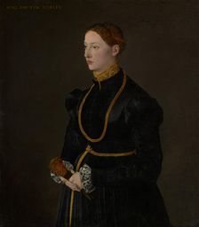 Portrait of Barbara Kressin, 1544. Creator: Unknown