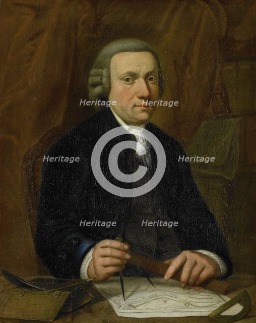Portrait of Barend Goudriaan Ariesz., 1776. Creator: Cornelis van Cuylenburg.