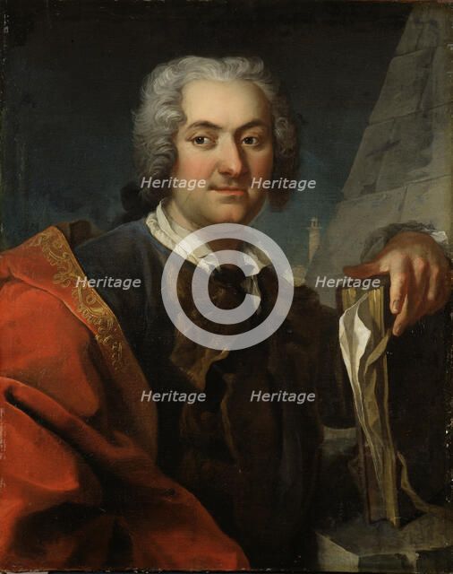 Portrait of Baron Carl Hårleman (1700-1753).