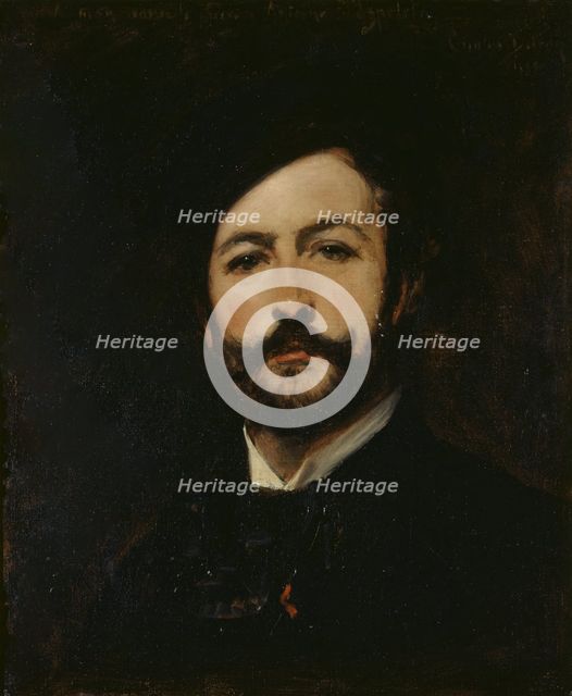 Portrait of Baron Antoine d'Ezpeleta, 1882. Creator: Charles Emile Auguste Carolus-Duran.