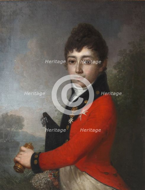 Portrait of Baron Alexey Nikolaevich Serdobin (1790-1834) as Child.