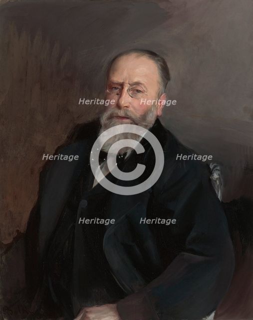 Portrait of Baron de Rothschild.
