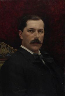 Portrait of Baron Delort de Gléon, 1883. Creator: Gunnar Berndtson