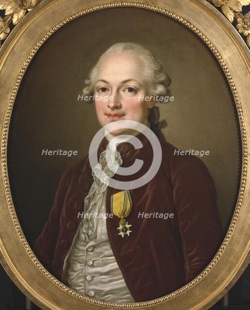 Portrait of Baron Erik Magnus Staël von Holstein (1749-1802), 1796.