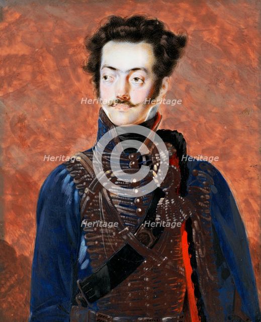 Portrait of Baron Jozef Mednyánszky, 1800. Creator: Unknown.