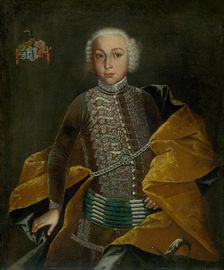 Portrait of Baron Johann Revay as a boy, c1750. Creator: Ján Gottlieb Kramer