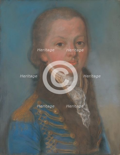 Portrait of Baron Joseph Mednyánszky at Young Age, 1800-1810. Creator: Unknown.
