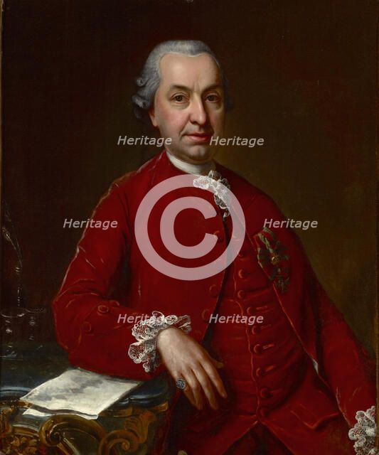 Portrait of Baron Samuel von Brukenthal (1721-1803), governor of the Grand Principality of Transylva