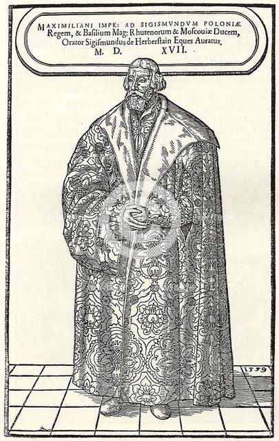 Portrait of Baron Sigmund von Herberstein, Ambassador in Poland and Russia, 1559. Artist: Hübschmann, Donat (vor 1540-1583)