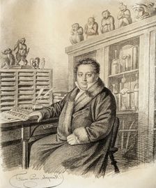 Portrait of Baron Paul Ludwig Schilling von Cannstatt (1786-1837), before 1822. Creator: Hampeln, Carl, von (1794-after 1880)
