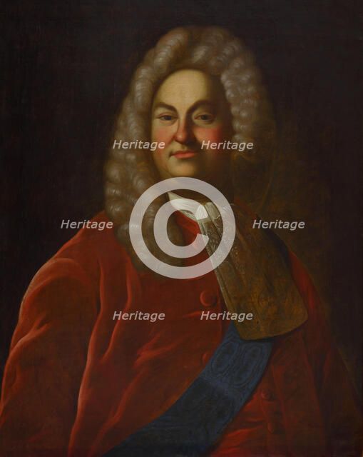 Portrait of Baron Peter Pavlovich Shafirov (1669-1739), Second Half of the 18th cen. Creator: Anonymous.