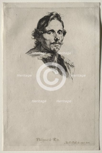 Portrait of Baron Philippe Le Roy. Creator: Anthony van Dyck (Flemish, 1599-1641).