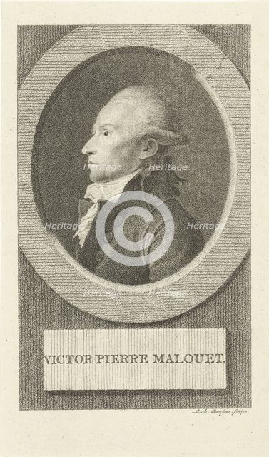 Portrait of Baron Pierre-Victor Malouet (1740-1814), 1790s.