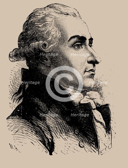 Portrait of Baron Pierre-Victor Malouet (1740-1814), 1889.