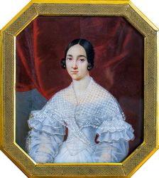 Portrait of Baroness Ekaterina Nikolayevna de Heeckeren (1809-1843), née Goncharova