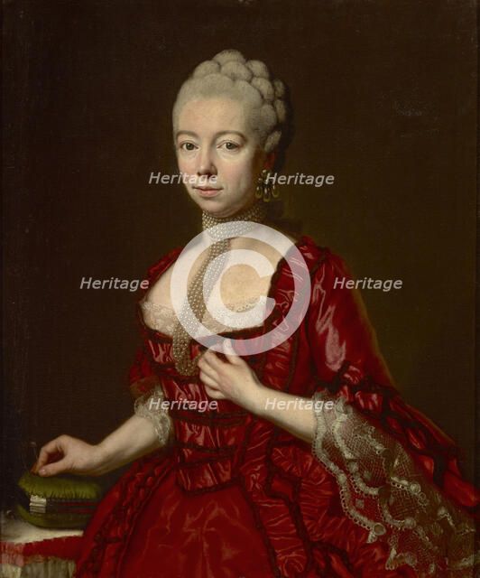 Portrait of Baroness Sophia Katharina von Brukenthal, née von Klockner, c. 1790.