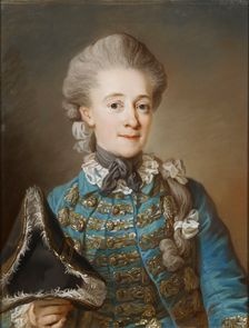Portrait of Baroness Ulrica Fredrika Cedercreutz (1730-1784), ca 1770. Creator: Lundberg, Gustaf (1695-1786)