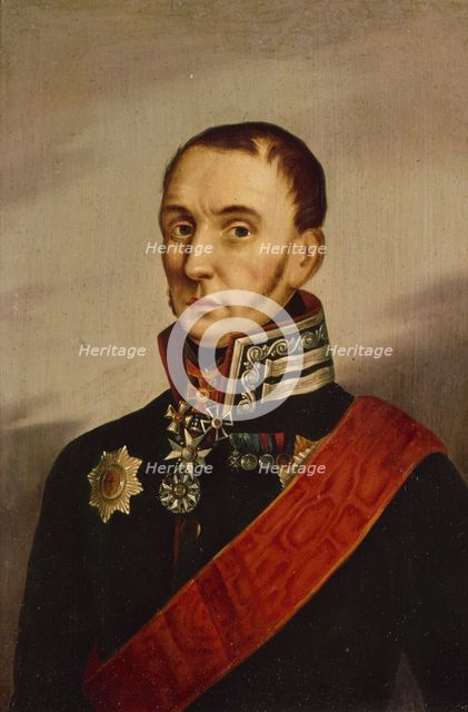 Portrait of Baronet Sir James Wylie (1768-1854), First quarter of 19th century. Artist: Anonymous  