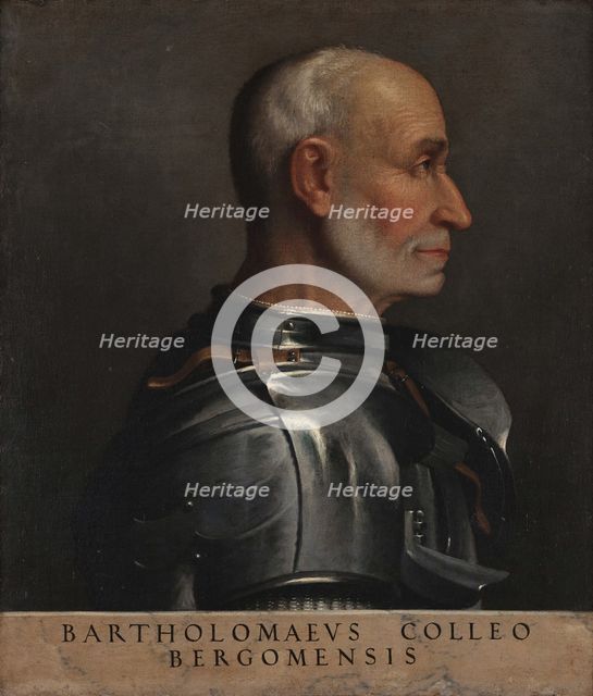 Portrait of Bartolomeo Colleoni, 1566-1568. Creator: Moroni, Giovan Battista (1520/25-1578).