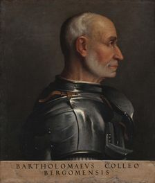 Portrait of Bartolomeo Colleoni, 1566-1568. Creator: Moroni, Giovan Battista (1520/25-1578)