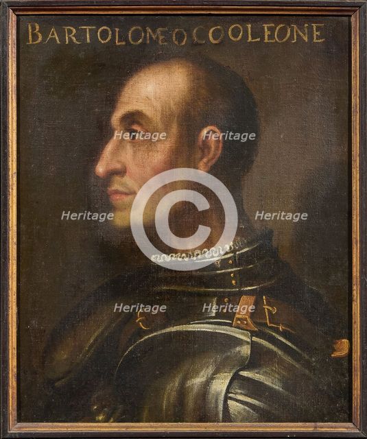 Portrait of Bartolomeo Colleoni, End of 16th cen. Creator: Anon.