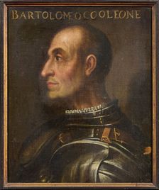 Portrait of Bartolomeo Colleoni, End of 16th cen. Creator: Anon
