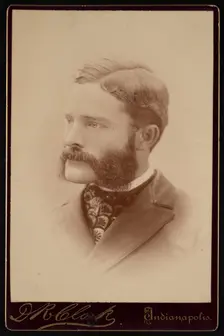 Portrait of Barton Warren Evermann (1853-1932), Before 1900. Creator: Daniel R Clark