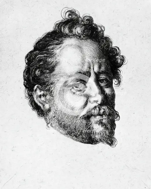 Portrait of Bartholomeus Spranger, 1597. Creator: Jan Muller.