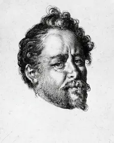 Portrait of Bartholomeus Spranger, 1597. Creator: Jan Muller
