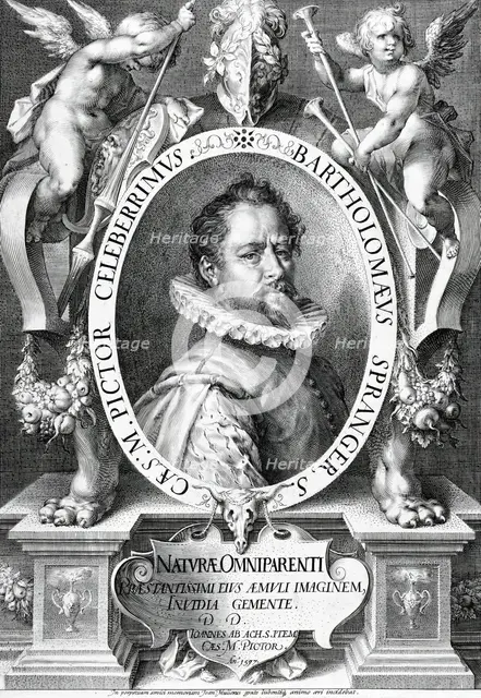 Portrait of Bartholomeus Spranger, 1597. Creator: Jan Muller.