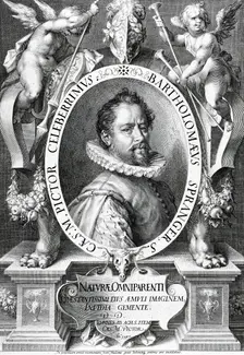 Portrait of Bartholomeus Spranger, 1597. Creator: Jan Muller