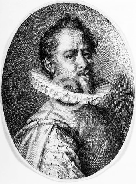 Portrait of Bartholomeus Spranger, 1597. Creator: Jan Muller.