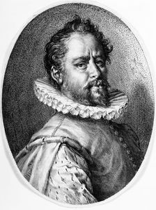 Portrait of Bartholomeus Spranger, 1597. Creator: Jan Muller