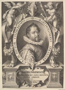Portrait of Bartholomeus Spranger, ca. 1616. Creator: Jan Muller