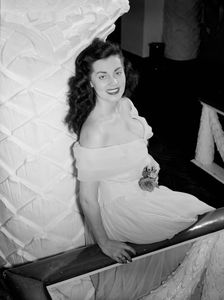 Portrait of Betty George, Copacabana(?), New York, N.Y., ca. Sept. 1947. Creator: William Paul Gottlieb