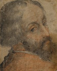 Portrait of Bearded Man (Lodovico Ariosto?), 1550/59. Creator: Unknown