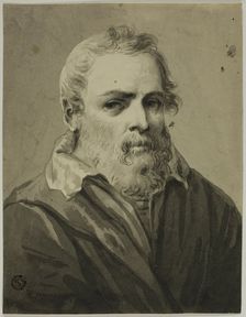 Portrait of Bearded Man, n.d. Creator: Unknown