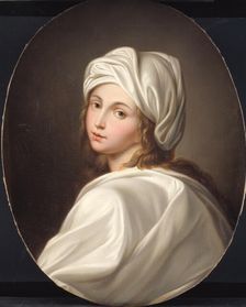 Portrait of Beatrice Cenci, 1590-1827. Creator: Guido Reni