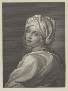 Portrait of Beatrice Cenci..., 1800-1835. Creator: Giovita Garavaglia