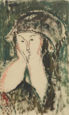 Portrait of Beatrice Hastings, 1914-1915. Creator: Modigliani, Amedeo (1884-1920)