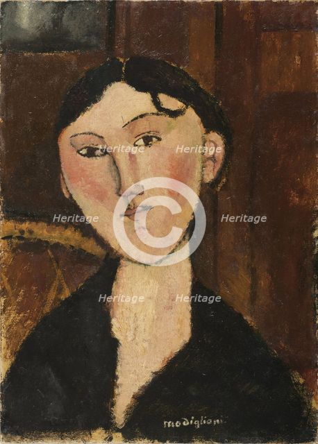 Portrait of Beatrice Hastings, c1915. Creator: Modigliani, Amedeo (1884-1920).