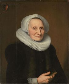 Portrait of Belia Claesdr (1566-in or after 1652), 1630. Creator: Bartholomäus Sarburgh