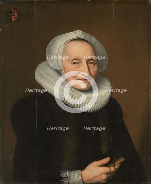 Portrait of Belia Claesdr (1566-in or after 1652), 1630. Creator: Bartholomäus Sarburgh.