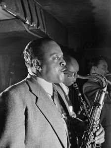 Portrait of Ben Webster, Bengasi, Washington, D.C., ca. May 1946. Creator: William Paul Gottlieb