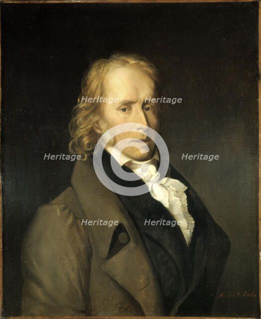 Portrait of Benjamin Constant (1767-1830), writer and politician, c1820. Creator: Hercule de Roche.
