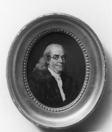 Portrait of Benjamin Franklin, 1776-1883. Creator: Unknown