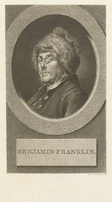 Portrait of Benjamin Franklin , 1790s