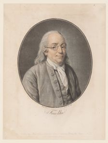 Portrait of Benjamin Franklin , 1793-1794