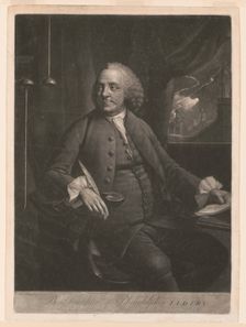 Portrait of Benjamin Franklin , Between 1763 and 1785